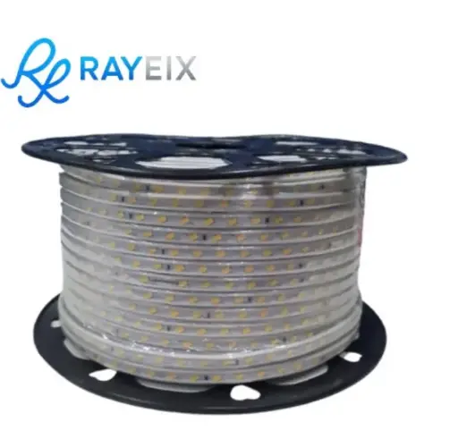 ‏‏‏لفة خرطوم لد 2835 / 180 لد / 12 م / أبيض وورم / 100 متر 